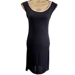 Creola Women's Black Stretch Sleeveless Sheath Dress Sz 6/42